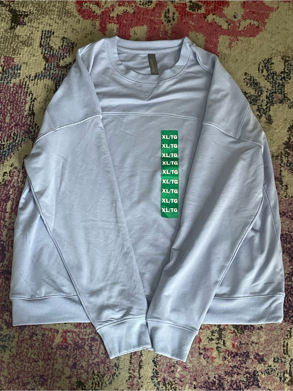 Mondetta Light Blue Crewneck Sweatshirt